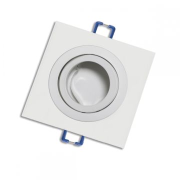 Aro empotrable basculante sq92 blanco
