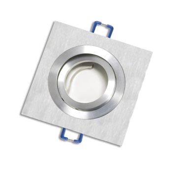 Aro empotrable basculante sq92 plata