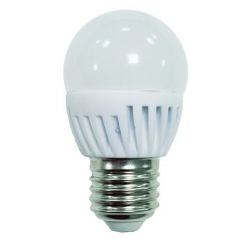 Esférica led cerámica 9w e27 5000k