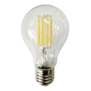 Lámpara estándar led filamento 8w e27 30k 800lm
