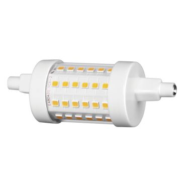 Lámpara lineal j78 50k con casquillo r7s de 8w luz cálida