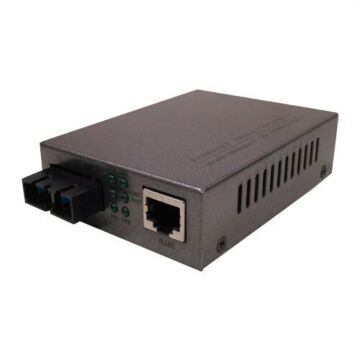 Convertidor de medio gigabit ethernet (10/100/1000 base-tx a 1000 base-sx) (multimodo duplex sc)
