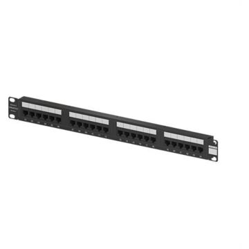 Patch panel openetics1u 24 puertos cat. 6 utp, modelo gigalan 350