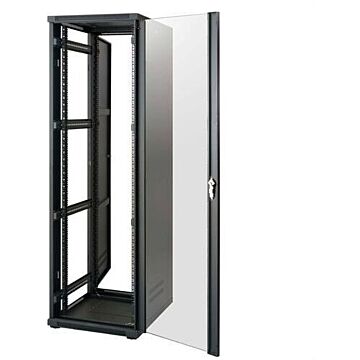 Armario rack 19" de pie openetics 27 u alto 1300x600x600 mm, (puerta delantera de cristal y puerta trasera ciega), modelo smart rack plus