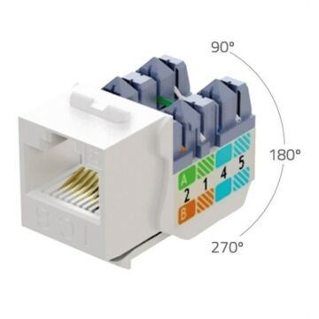 Conector rj45 openetics cat. 6 utp hembra, modelo mach3
