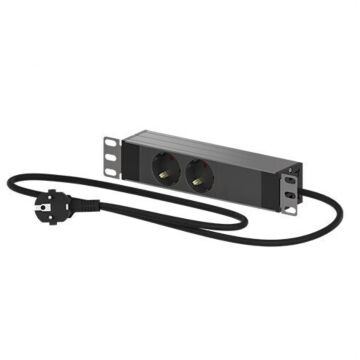 Pdu regleta eléctrica 2 tomas 10