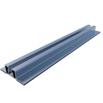 Fijación soporte copl. microrail vert.