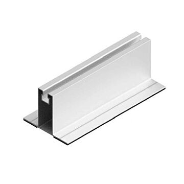 Fijación soporte copl. microrail horiz.