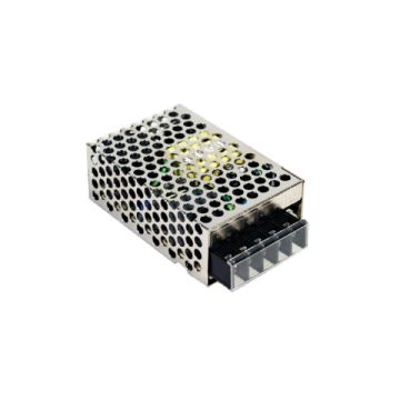 Fuente de alimentación rs-25-24 de 24 vdc 25w con ip 20 no regulable