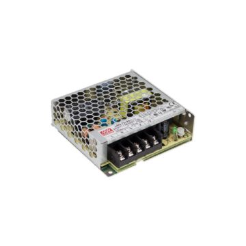 Fuente de alimentación lrs-75-24 de 24 vdc 75w con ip 20 no regulable
