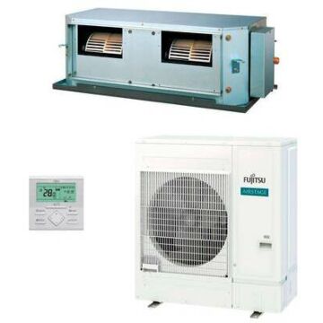 Aire acondicionado 1x1 fujitsu acy140-kr split conducto inverter