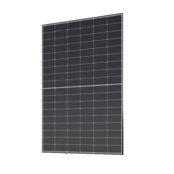Módulo fotovoltaico bifacial 590W 144 células N-Type marco negro