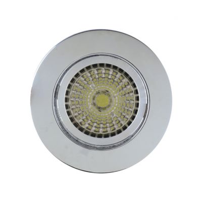 Foco redondo para diferentes lámparas dicroicas LED y variedad de acabados. Estos focos permiten conseguir diferentes efectos lumínicos y funcionalidades, cuenta con un diseño discreto y minimalista.
