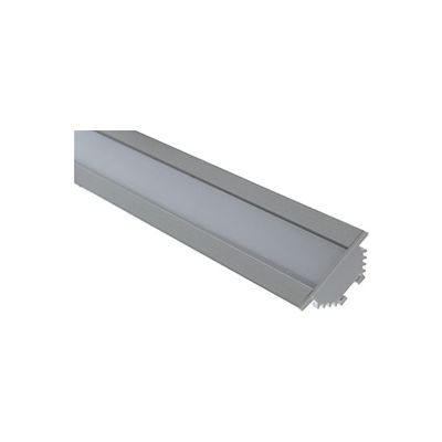 Perfil aluminio 2 metros para tiras LED 30x10,5mm