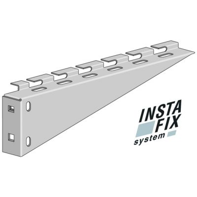 Soporte INSTA-FIX pared perfil "C" 100mm galvanizado sendzimir
