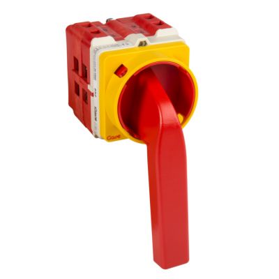 Interruptor 3P.100A.D2 Bloqueo Candado Rojo/Amarillo