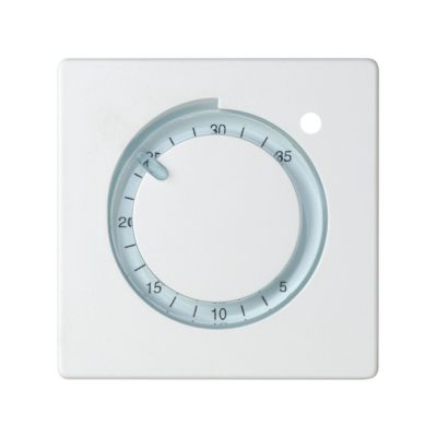 Placa para termostato de calefacción blanco Simon 82