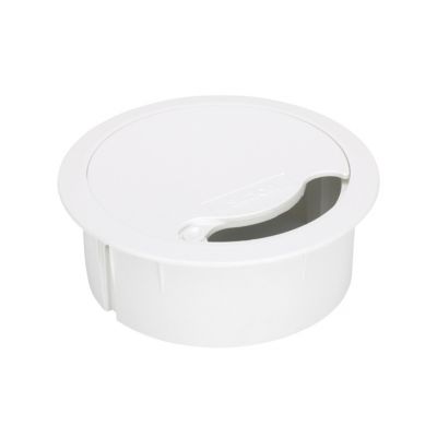 Grommet - Cable outlet white S500 Cima