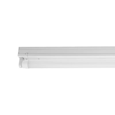Regleta ARGOS LED de color blanco, portalámparas G13 para lámpara ECTUBE LED 600mm para alumbrado de interiores.