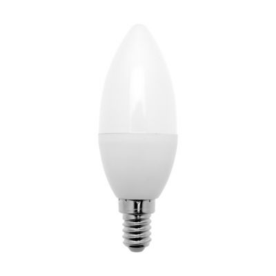 Lámpara LED ESSENSE FLAME basic con forma de vela, de 5W de potencia a 230V AC, con un flujo de 489lm y 3000K. Casquillo E14. Aporta un ahorro en el c