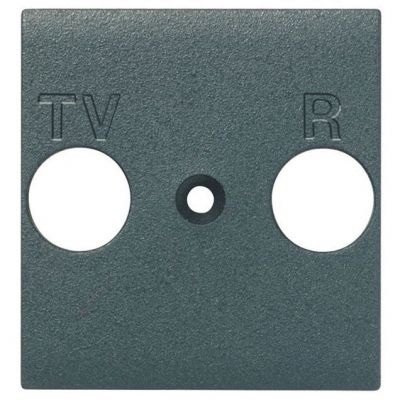 Frontal TV-R universal Livinglight - Antracita - 2 módulos