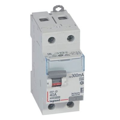 Interruptor diferencial DX³ -ID - 2P - 230 V~ - 40A - 300 mA - tipo A