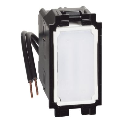 Cruzamiento luminoso Living Now - LED blanco - 10 AX-250 Vca - 1 módulo