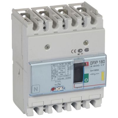 Automático MCCB DPX³ 160 - magnetotérmico - 4P - Icu 16 kA (400 V~) - In 160A