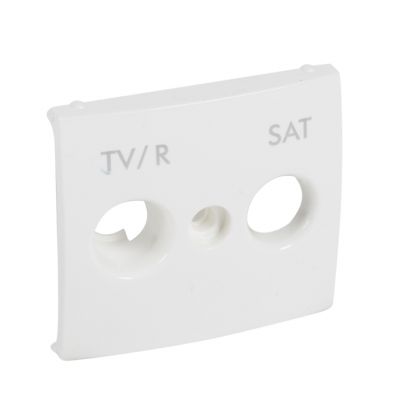 Frontal de acabado universal TV/R Valena - para bases de televisión estándar de mercado - Blanco