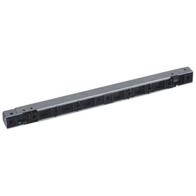 Soporte aislante barras aluminio en C - 630 a 1600A - para armario fondo 975mm - entreeje 75mm