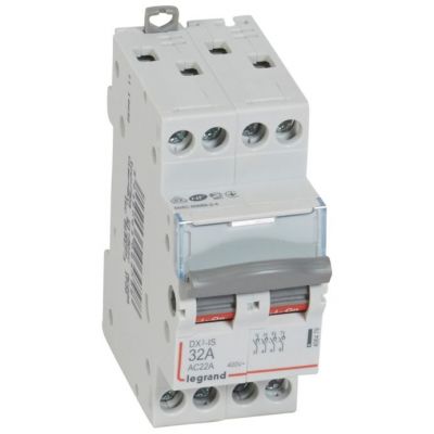 Interruptor seccionador DX³ -IS - 4P - 400 V~ - 32A - 2 módulos