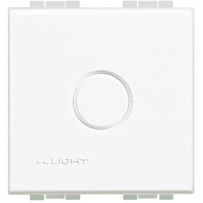 Tapa ciega Livinglight - 2 módulos - Blanco
