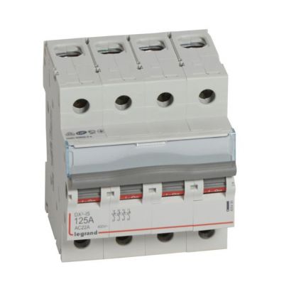 Interruptor seccionador DX³ -IS - 4P - 400 V~ - 125A - 4 módulos