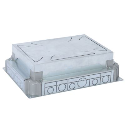 Cubeta autoajustable caja suelo rectangular y sin marco- suelos pavimento-8/12m