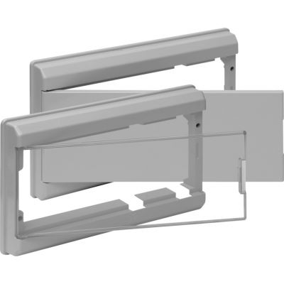 Marco y puerta color gris para cajas Serie CLÁSICA.