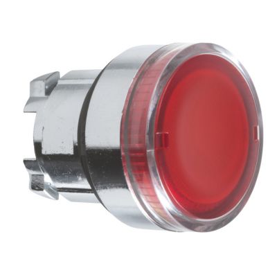 Harmony XB4 - Cabeza pulsador  luminoso rasante ba9s rojo