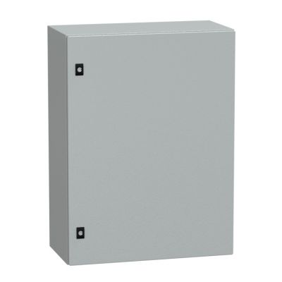Spacial CRN con puerta ciega sin placa de montaje  Alt800xAnch600xProf300; IP66; IK10; RAL7035