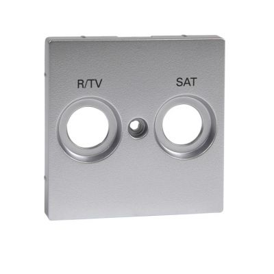 Caratula Toma R-TV/SAT Elegance Aluminio