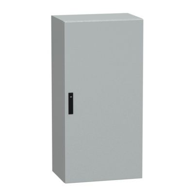 Spacial CRNG puerta ciega sin placa de montaje H1200xW600xD400 IP66 IK10 RAL7035.