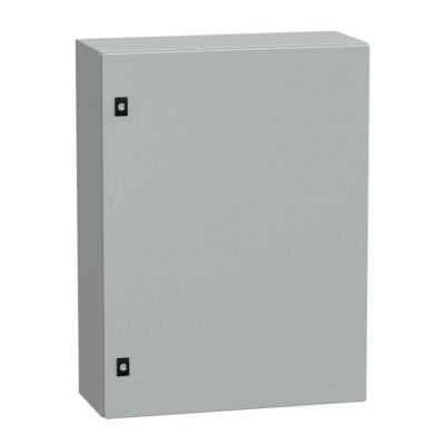 Spacial CRN con puerta ciega sin placa de montaje  Alt800xAnch600xProf250; IP66; IK10; RAL7035