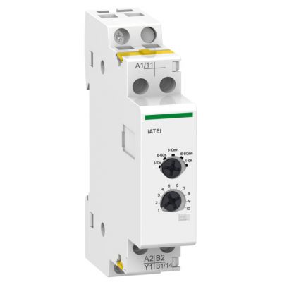 Auxiliar temporizador para contactor Acti9 ATEt 24 - 240 V AC
