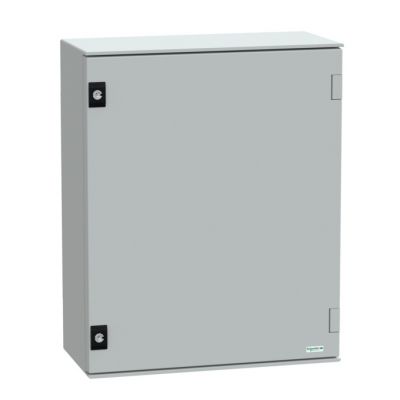 wall-mounting enclosure polyester monobloc IP66 H530xW430xD200mm ((*))