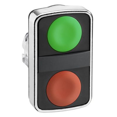 Harmony XB4 - Cabeza pulsador  doble  verde-rojo  rr ip66
