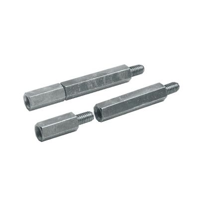 Hexagonal spacers M8 height 50 for raising mounting plates, etc. Supply: 100