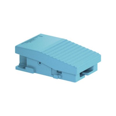 Preventa XPE - Interruptor de pedal único XPE-M - sin tapa - metálico - azul - 1NC+1NO