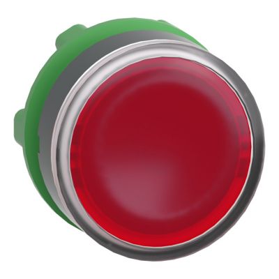 Harmony XB5 - Cabeza pulsador  luminoso rasante led  rojo