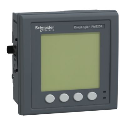 EasyLogic PM2230, medidor de potencia y energía, hasta 31H, LCD, RS485, clase 0.5S