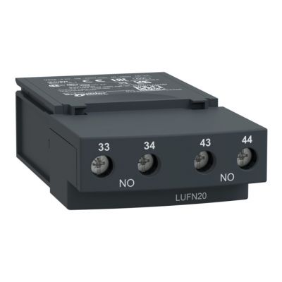 módulo de contactos auxiliares LUF - 2 NA para TeSys U
