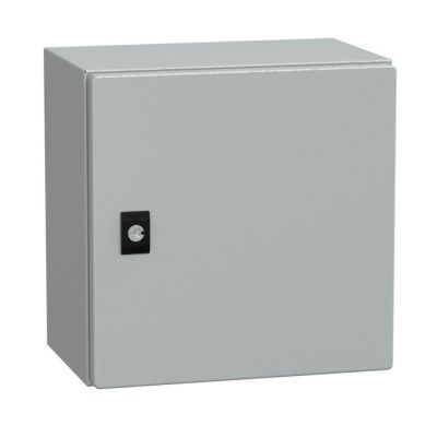 Spacial CRN con puerta ciega sin placa de montaje Anch300xAlt300xProf200; IP66; IK10; RAL7035