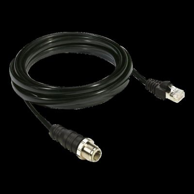 Cable comunicación serie Uni-Telway/Modbus - 2,5 m - 1 mini DIN macho + 1 RJ45